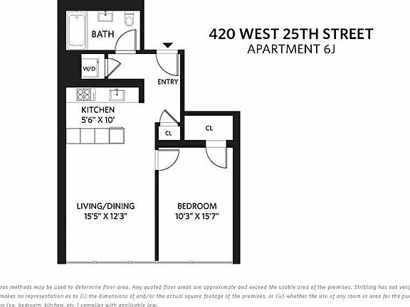 2nd image of 420 W 25th St APT 6J