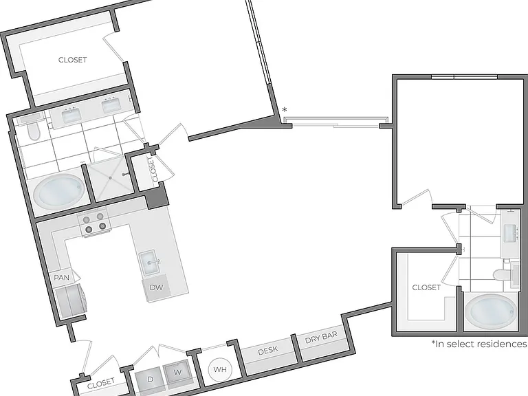 T 2Bed / 2Bath T 2Bed / 2Bath