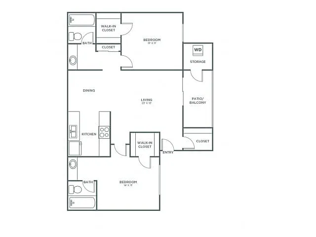 Floor plan Shenandoah Classic