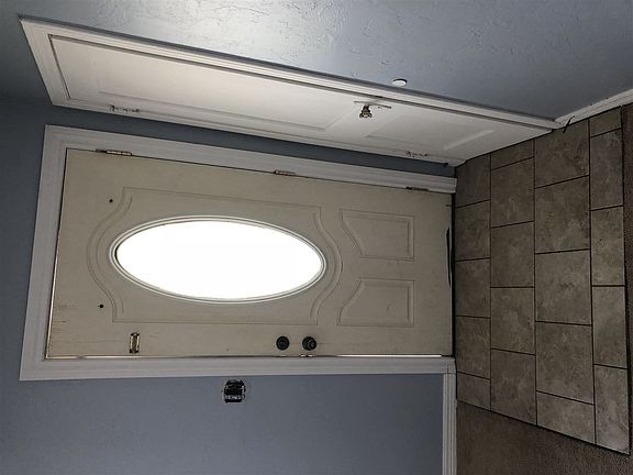 new tile installed at the entrance