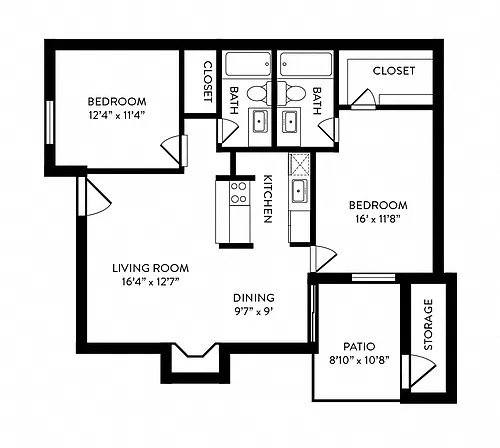 Floor plan B1