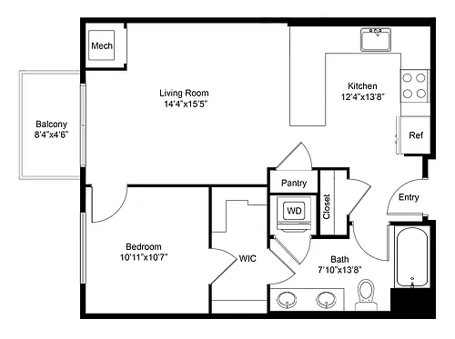 Floor plan B4