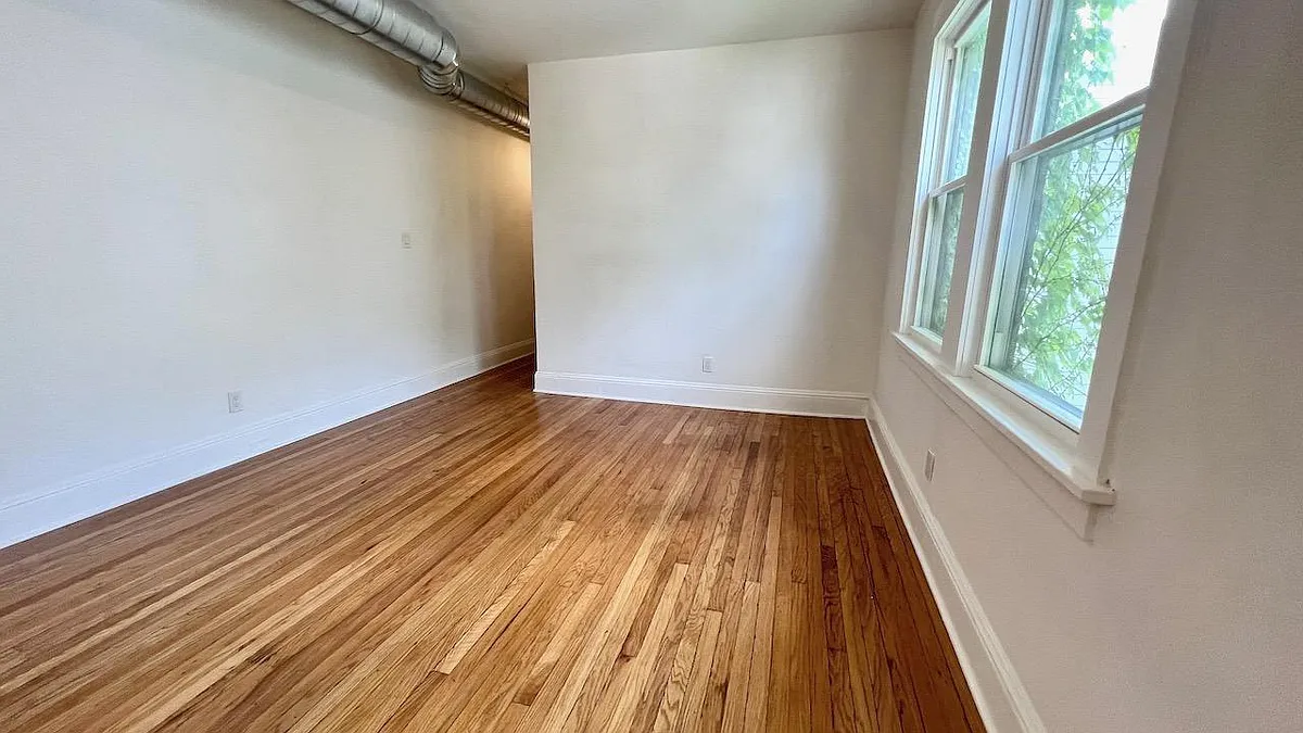 Living Room with Hallway - 514 State St #3