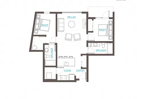 Floor plan B3