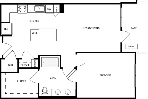 Floor plan A091