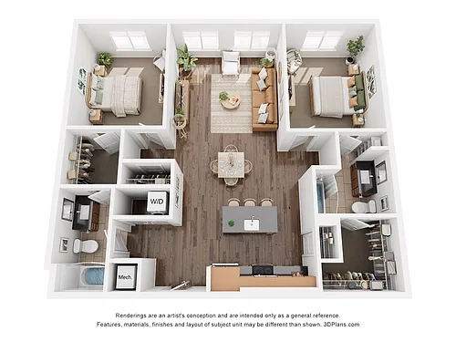 Floor plan B9
