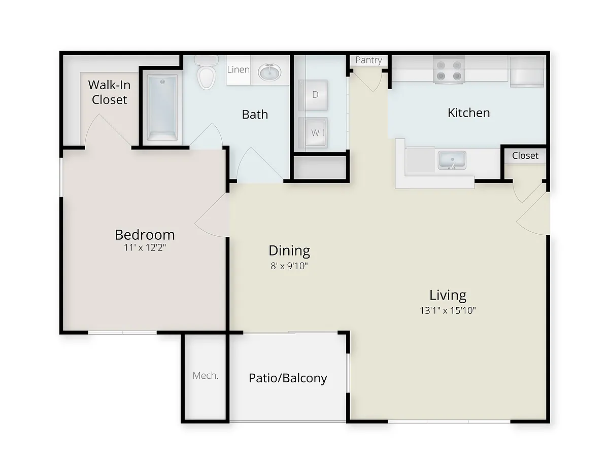 Floor plan The Birch