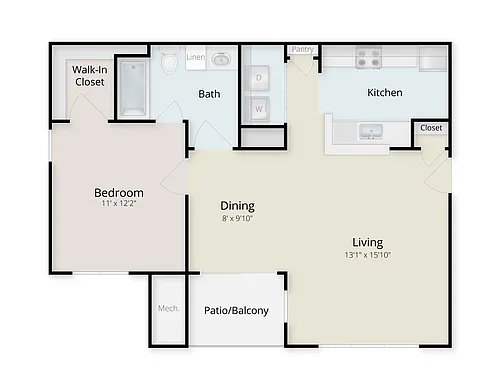 Floor plan The Birch