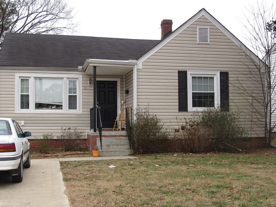 New front porch, steps and parking area