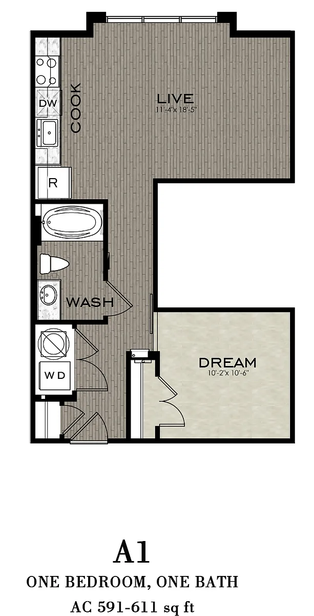 Floor plan A1