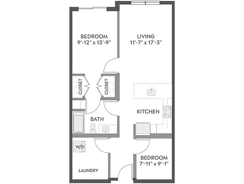 Floor plan B3a