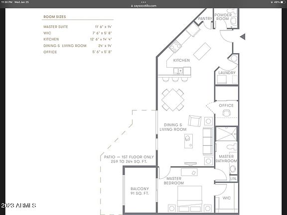 4th image of 2511 W QUEEN CREEK Road #305