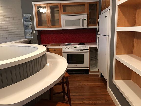 Kitchen with dishwasher.