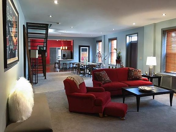Open Floor Plan, Living Room into Kitchen