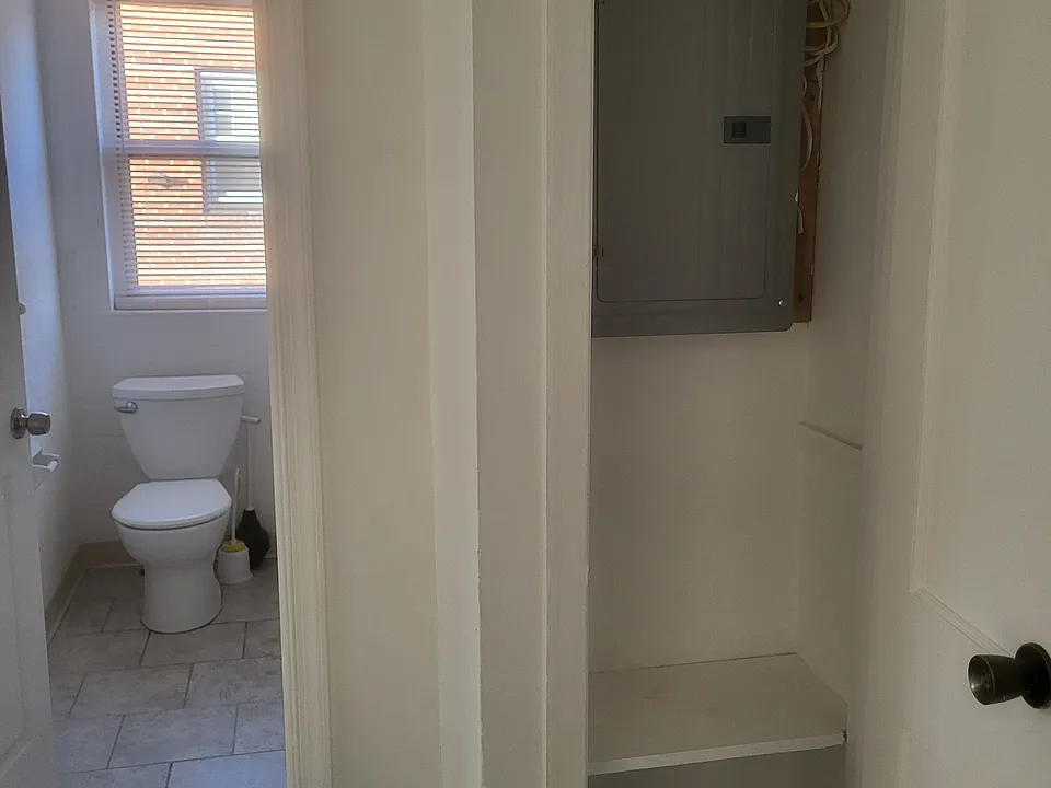 Bathroom and Towel Closet