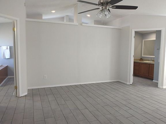 Plenty of space for a Cal King bed!