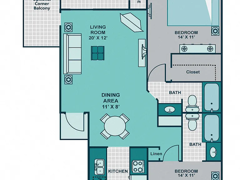 Seacrest Apartments — Photo 39