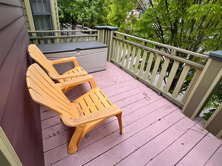 Upstairs porch