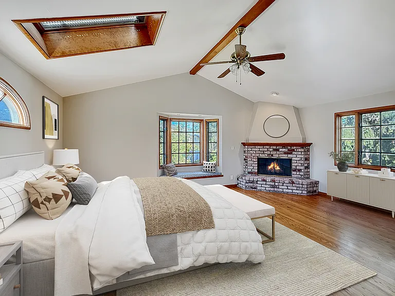 Upstairs Primary Bedroom - Virtually Staged