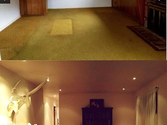 Recessed lights, formal LR