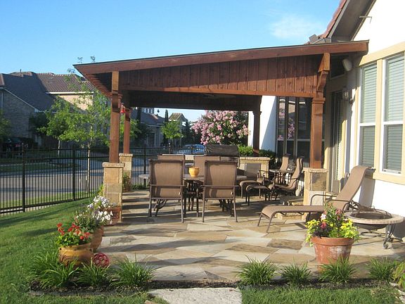 PATIO VIEW-FACING NORTH