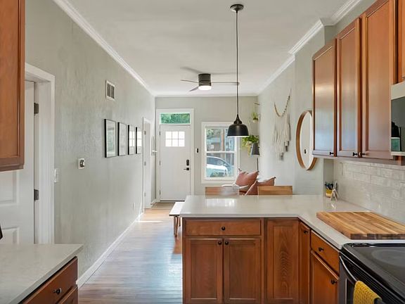 Kitchen and Living Room