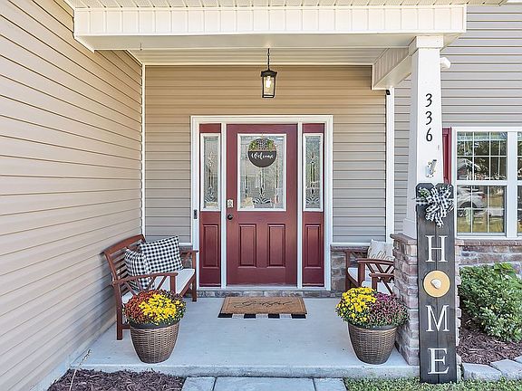 Welcoming Covered Porch