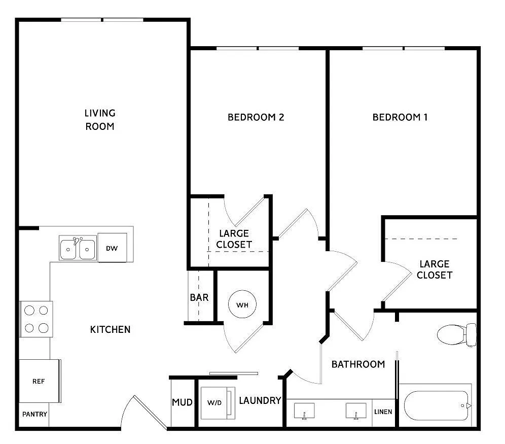 Floor plan B1