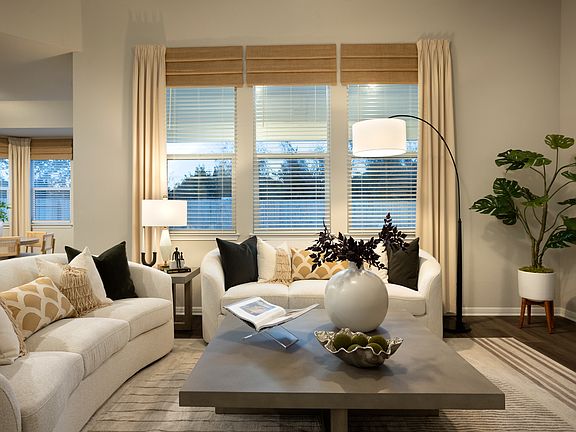 Have room for family and friends in this spacious living room.