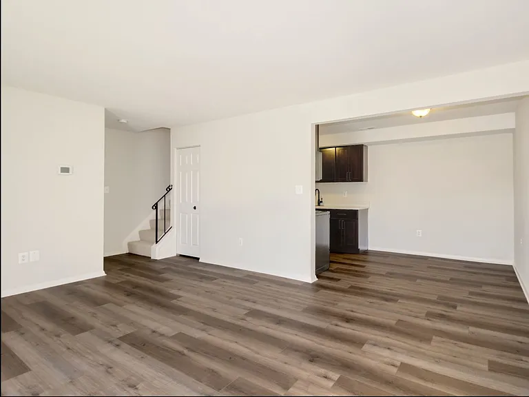 Upgraded Townhome - Living & Dining Area
