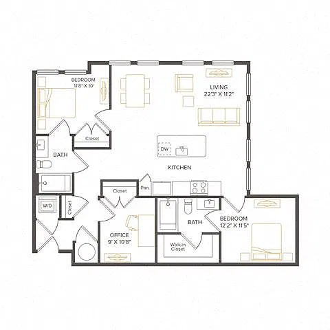 Floor plan B17