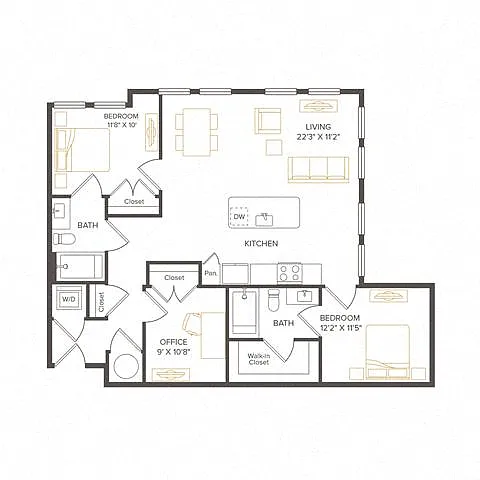 Floor plan B17