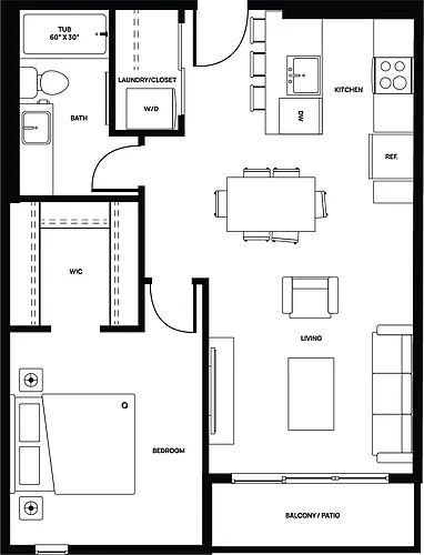 Floor plan 105