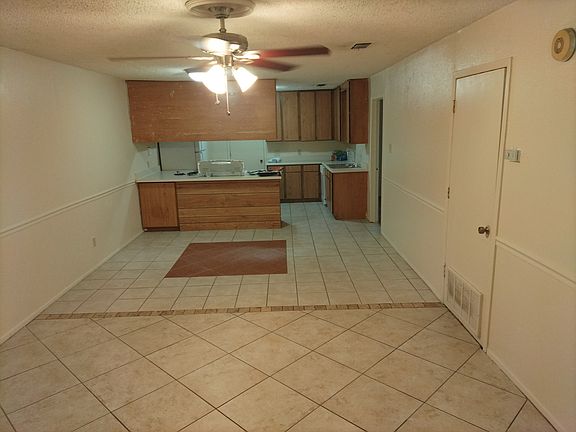 Living, dining room and kitchen