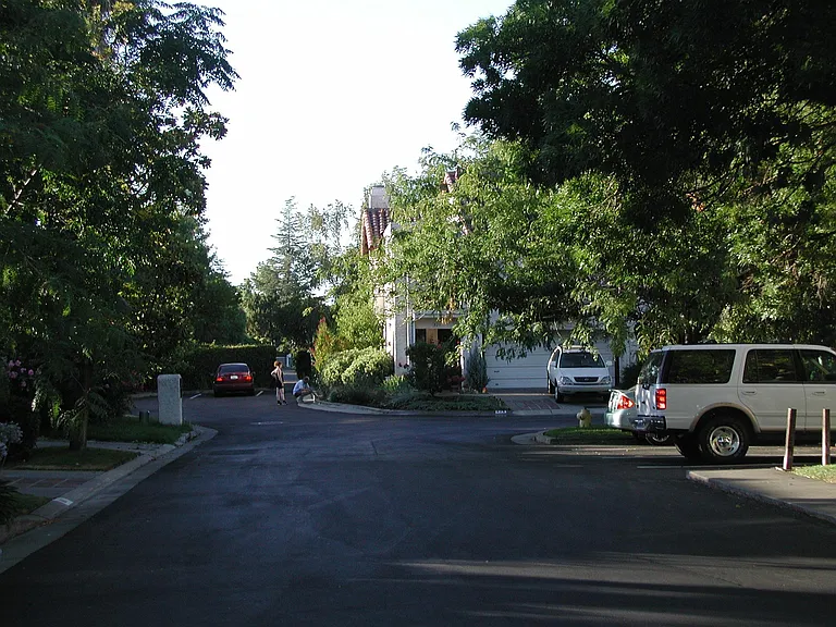 Sunset Villas HOA neighborhood facing north