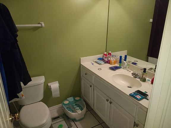 Bathroom in hallway
