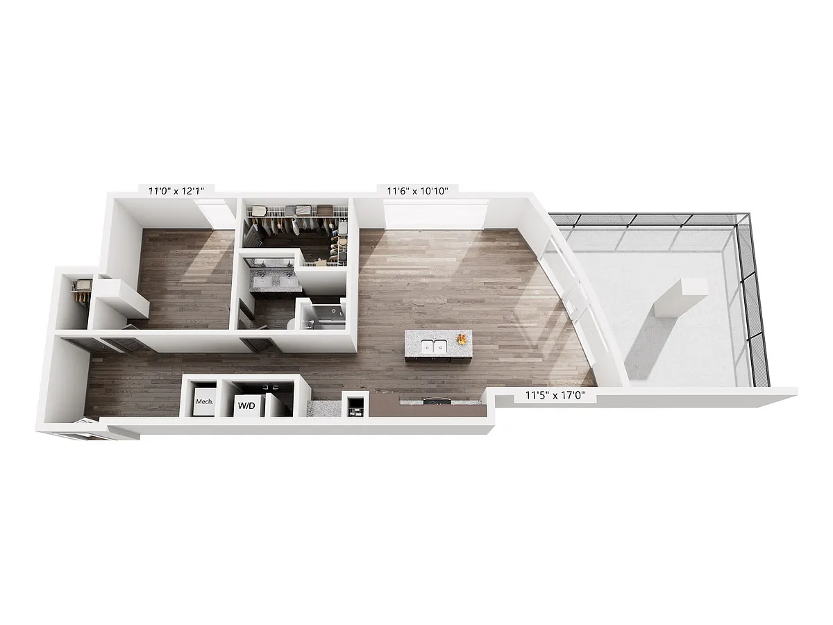 Floor plan A12T