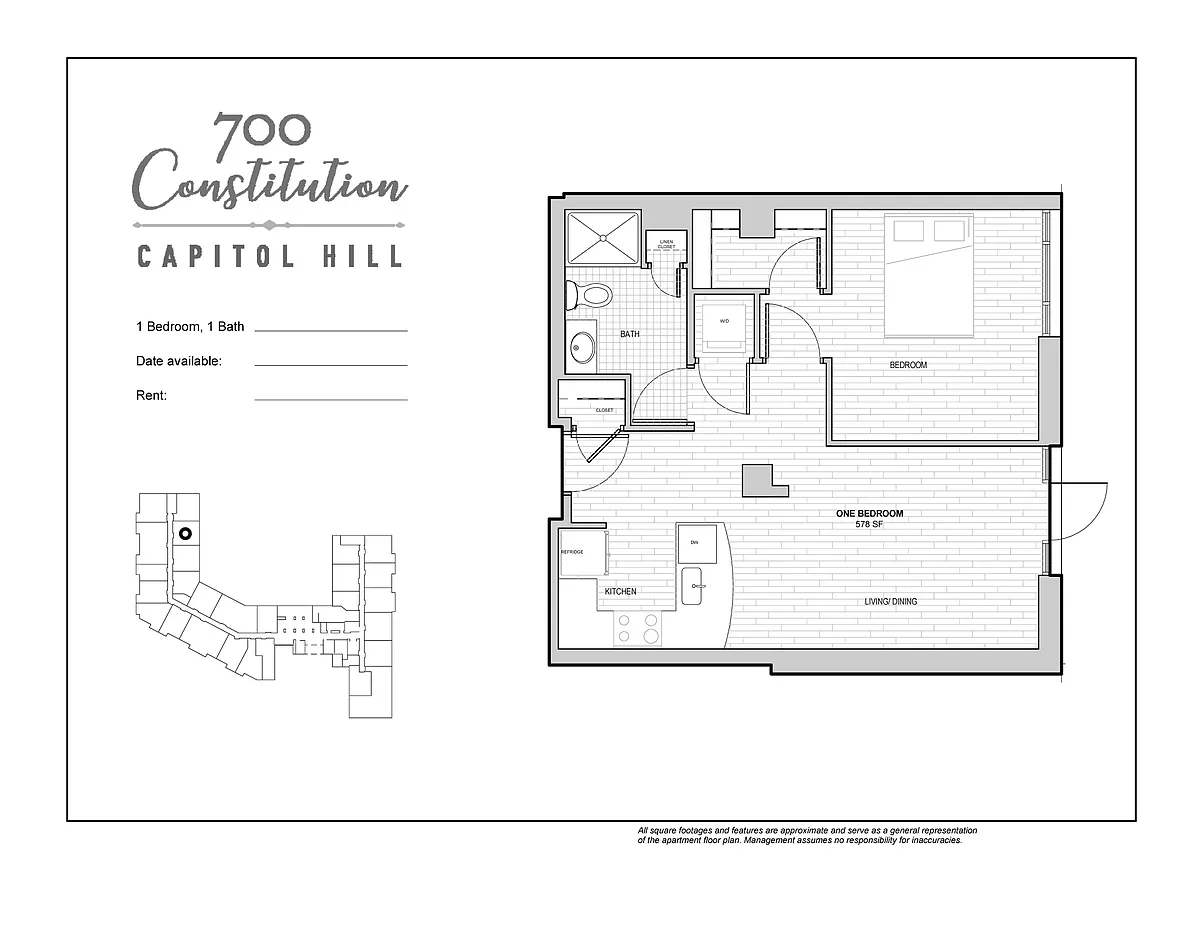 Floor plan 1B 1B T31