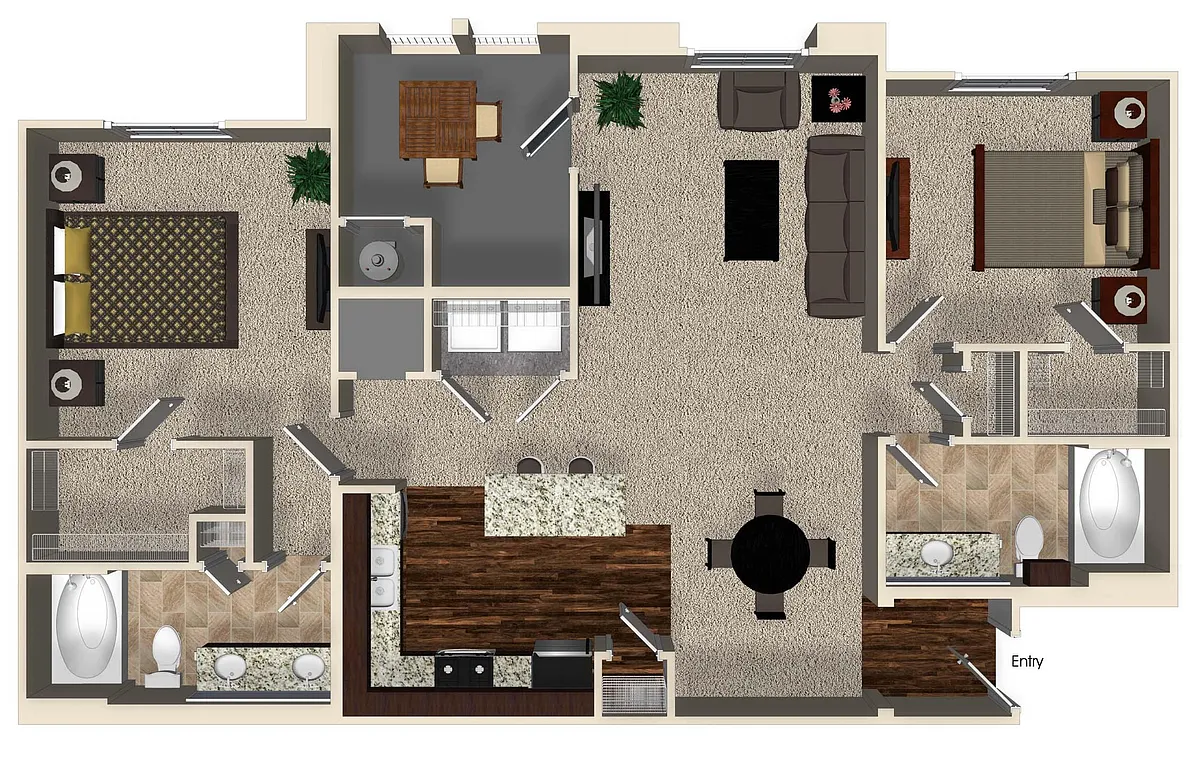 Floor plan B2r