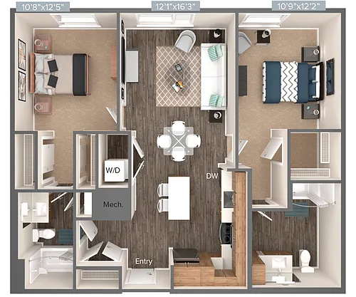 Floor plan BM20-990