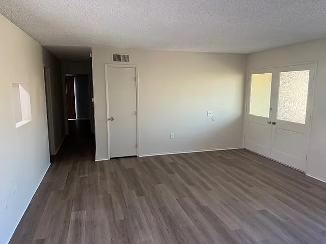 Living room inside the front door entrance