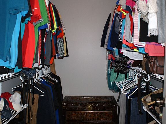 Master closet