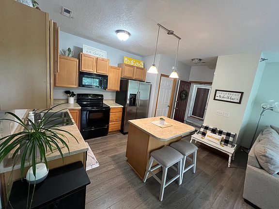 Kitchen and entryway