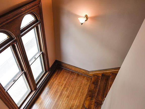 Top down view of the entry