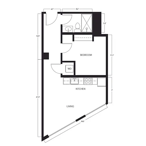 Floor plan A2.3-WY