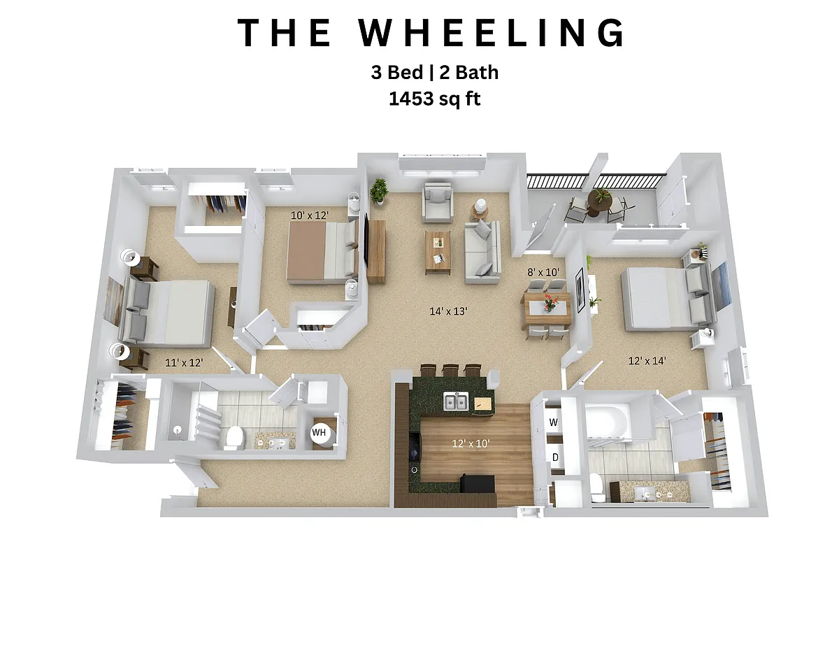 Floor plan Wheeling