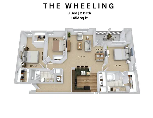 Floor plan Wheeling
