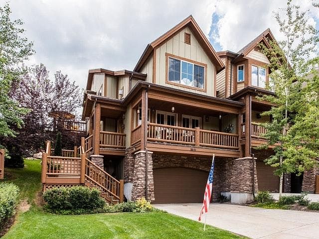 Front of Town Home