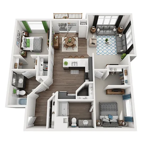 Floor plan Northgate