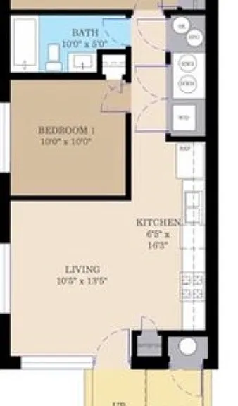Garden Unit Floor Plan